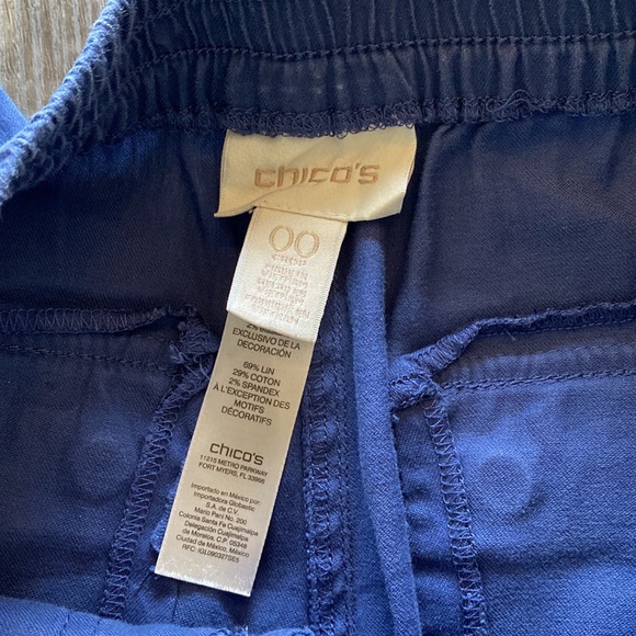 CHICO’S| womens crop cargo  pants - Picture 10 of 12